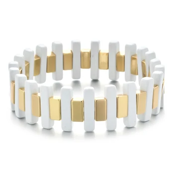 

New Adjustable Beach Bracelet Elastic Bracelet Bohemian Colorful DIY Beaded Bracelets for Women Jewelry Gift Wholesale