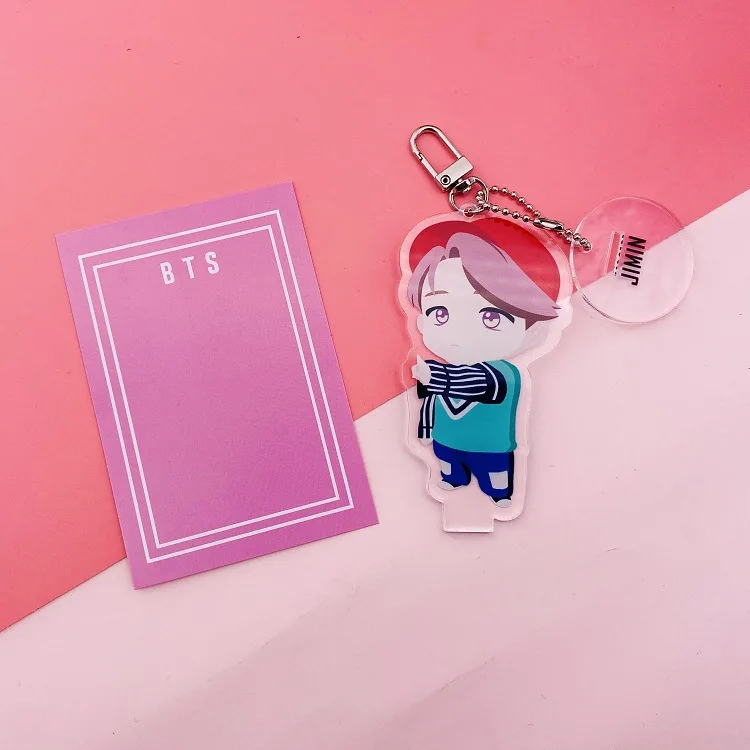 Новая коллекция мультфильмов акриловая подставка v Jimin JUNGKOOK suga jin rm jhope kpop маленький подарок