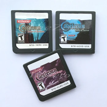 

Castlevania Series Order of Ecclesia Dawn of Sorrow Portrait Video Game Cartridge Console Card US Version for DS3DS2DS Console