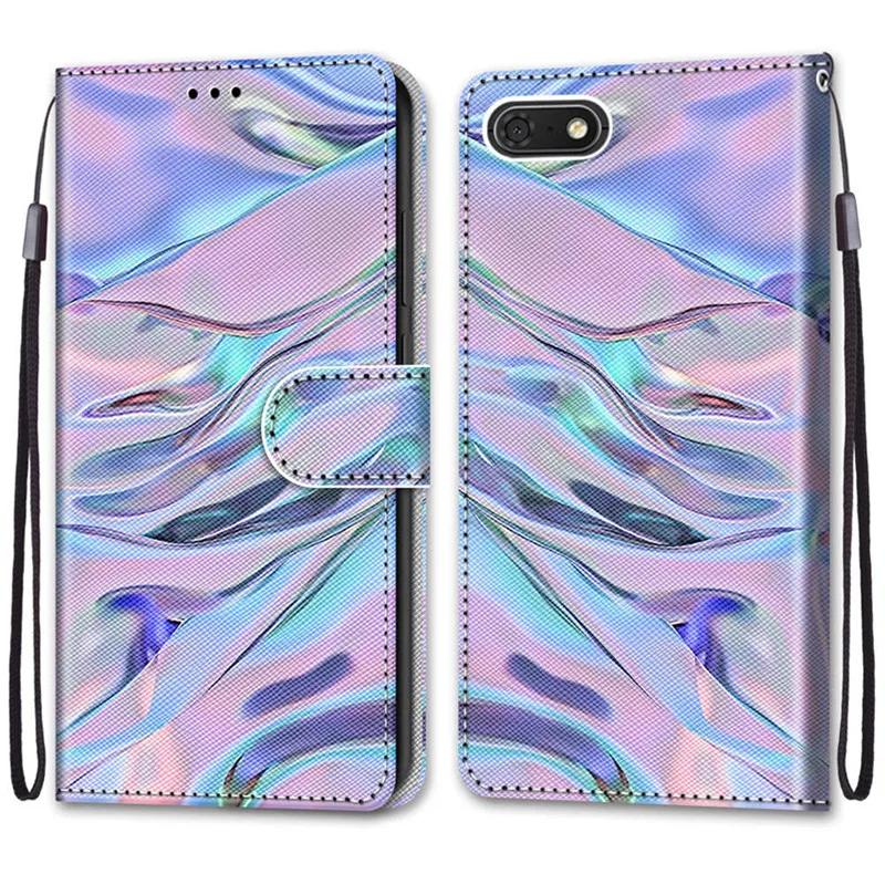 cute huawei phone cases Honor 7A Case On for Huawei Honor 7A DUA-L22 Etui 5.45" Wallet Flip Leather Phone Case Huawei Honor 7A 7 A Russia Honor7a Cover huawei snorkeling case