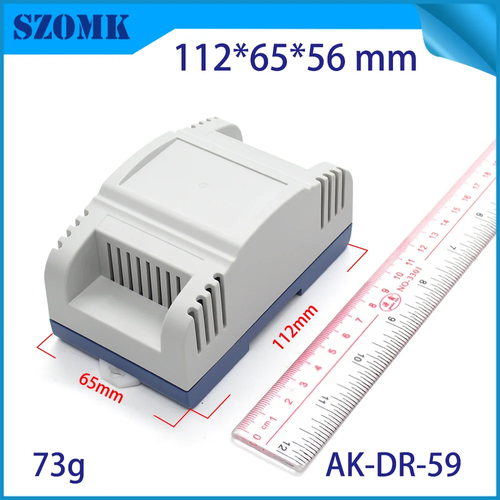 1 шт. SZOMK пластиковая рейка корпус PCB устройства 120*110*51 мм