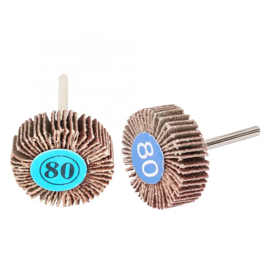 

Angle Grinder 5Pcs Sanding Polishing Flap Wheel Head Electric Tool Accessories 3*25mm Disco De Corte
