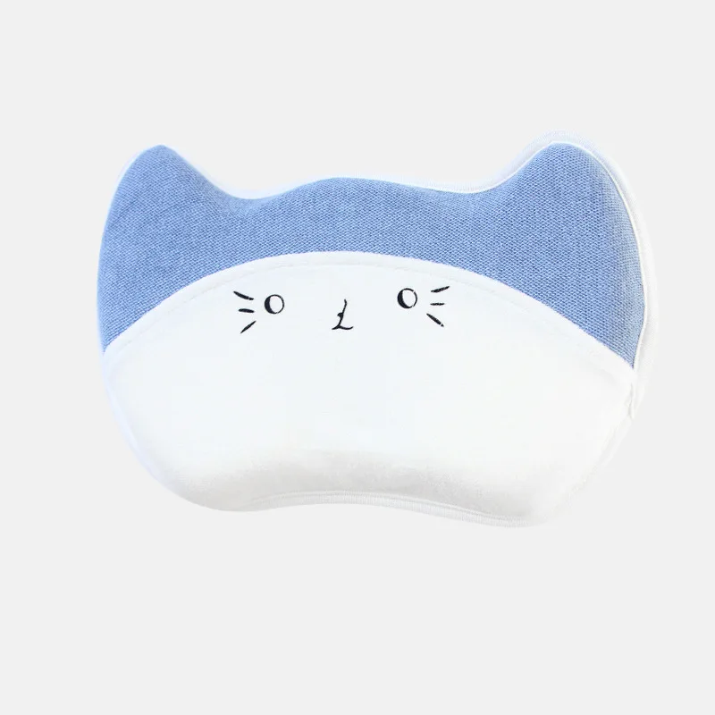 blue cat Honeylulu мультфильм животных Детская форменная подушка пены памяти подушка для новорожденных дышащие подушки для украшения детской комнаты - Цвет: blue cat