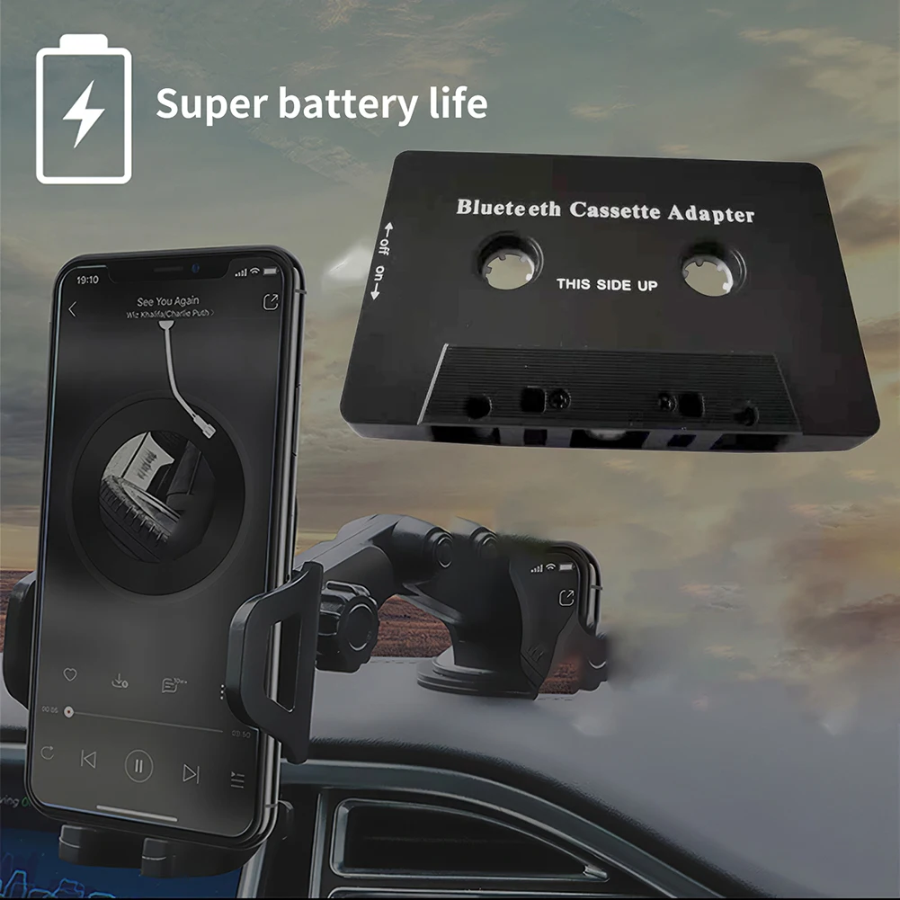 Car Cassette Tape Adapter 3.5mm Car AUX Audio Tape Cassette Converter For  Phone Car CD Player MP3/4 Car Tape Player - AliExpress