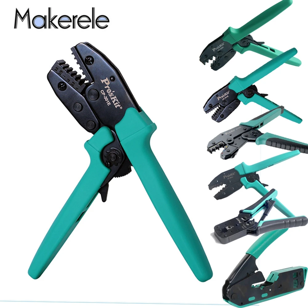 

CP Series Multifunctional Straigth Crimper Cable Cutter Automatic Wire Stripper Stainless Steel Ratchet Terminal Crimping Tool