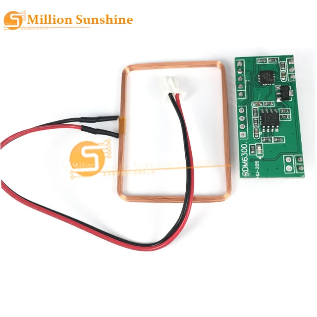 RFID-кардридер RDM6300 UART 125 кГц EM4100 10 шт. | Компьютеры и офис