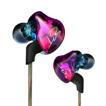 

Original ZST Colorful BA+DD In Ear Earphone Hybrid Headset HIFI Bass Noise Cancelling Earbuds without MIC Replaced Cable ZSN