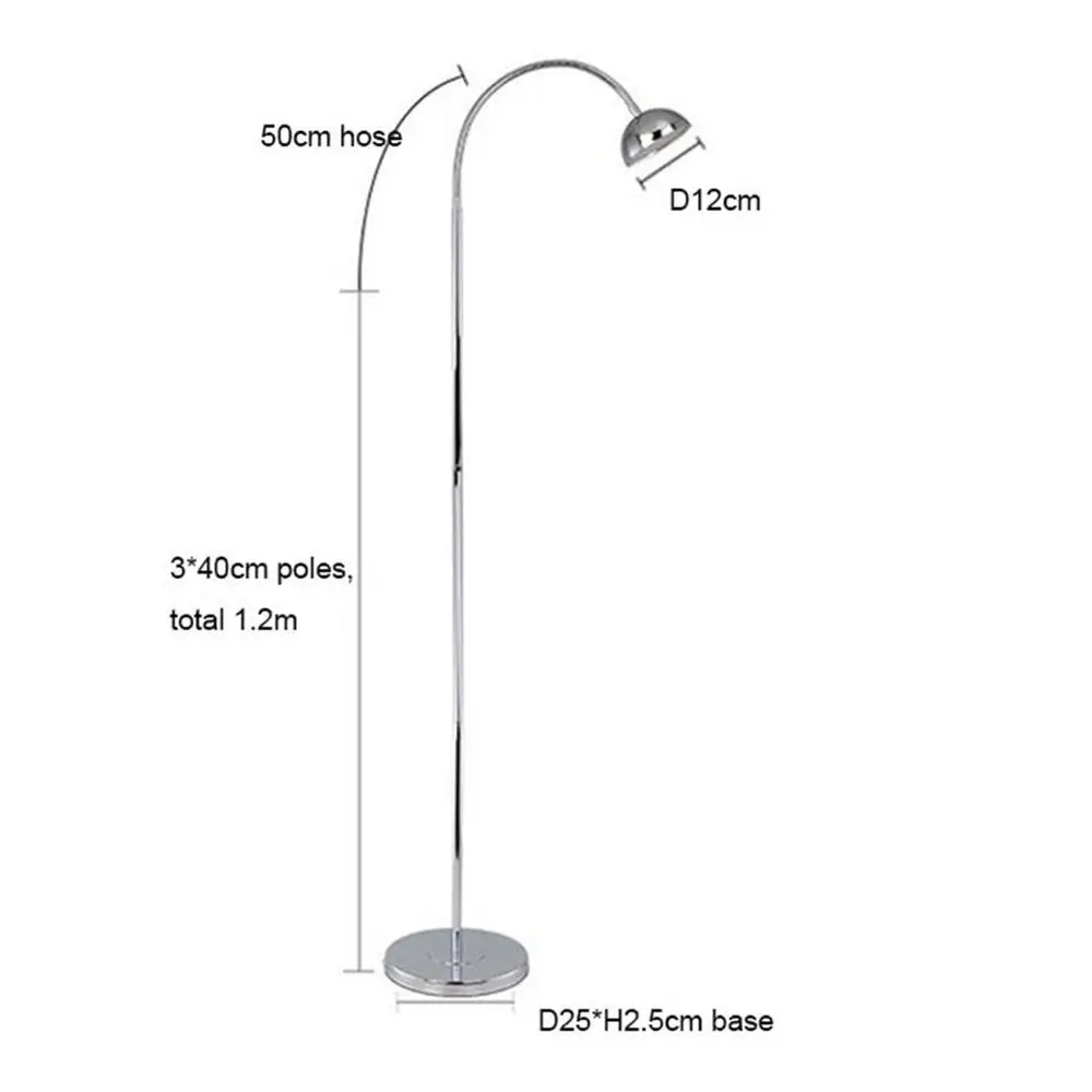 Современная Минималистичная светодиодная Напольная Лампа 8 Вт 12 светодиодные