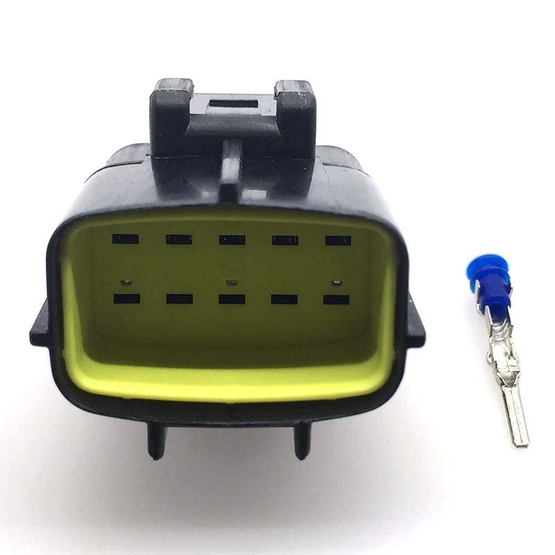 

2 sets TYCO/AMP Econoseal J Series 10 Pins Male Plug Electrical Waterproof Auto Connector Denso with terminals and seals