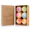 6Pcs Aromatherapy Bubble Bath Bombs with Coconut Oil Gift Bath Fizzies, Dropshipping 3