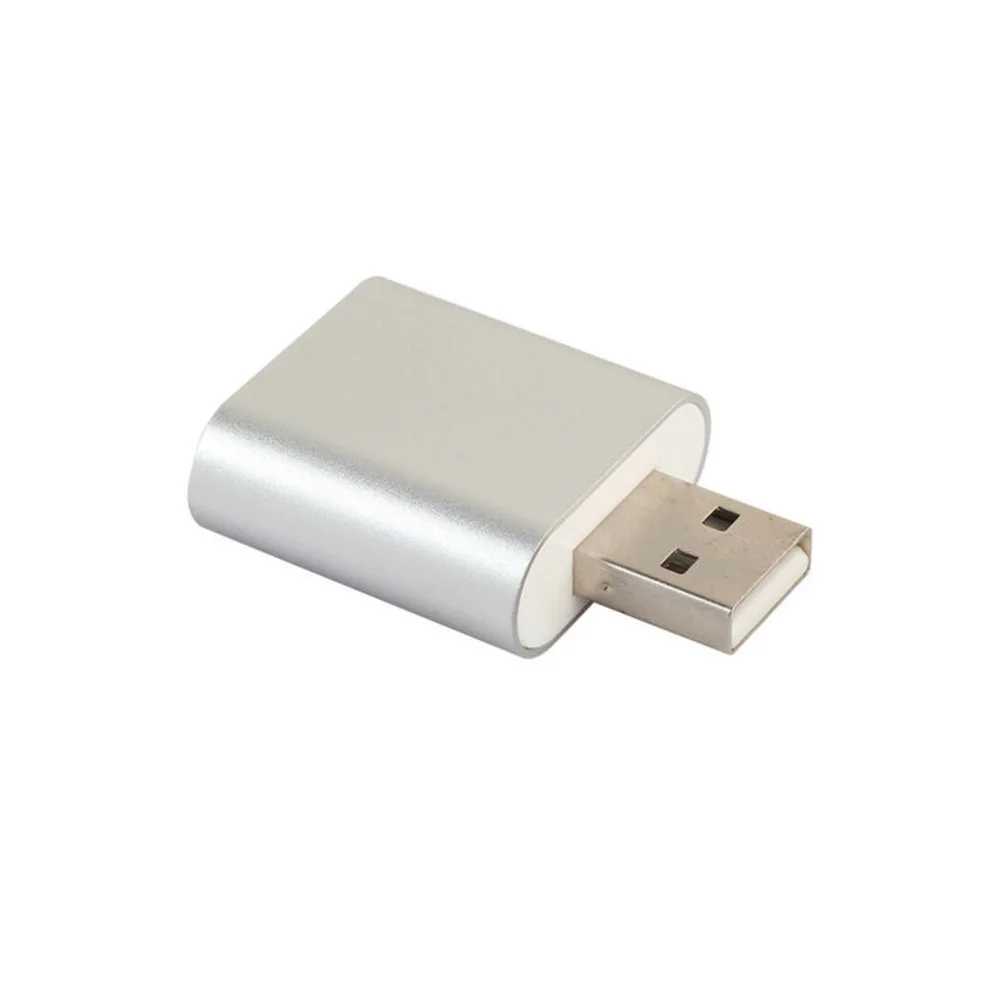 

1pcs Audio Adapter Sound Card USB To 3.5mm Mic Jack Stereo Headset For XBOX PS3