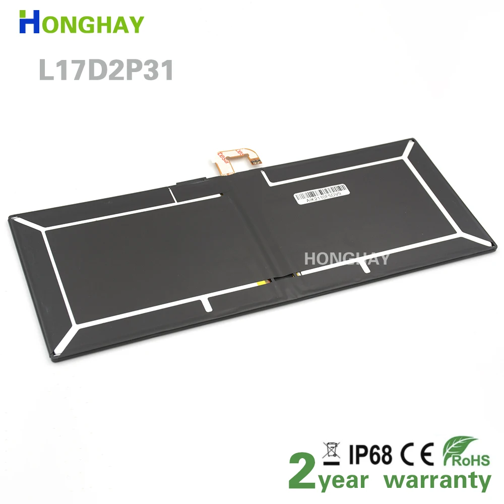Honghay L17d2p31 Bateria do Portátil para Lenovo Yb-j912f Yoga Livro C930 Yb-j912l Computador Portátil 7.7v 4650mah 35.8wh - Imagem 6