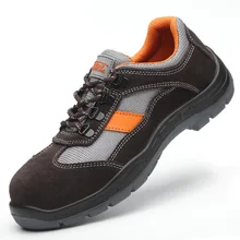 Мужская Легкая Рабочая защитная обувь со стальным носком 6KV изоляционная Светоотражающая противопроколная дышащая Строительная безопасность