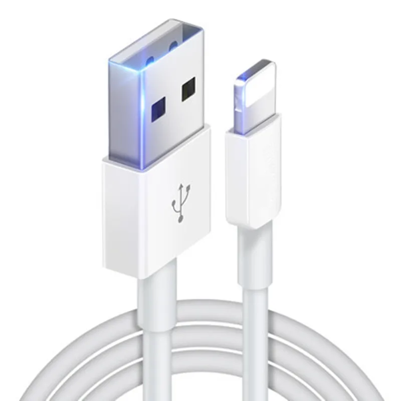 USB данных плоский кабель для iPhone X XS MAX XR 8 7 6 5 S plus Kabel Быстрая зарядка кабель мобильного телефона зарядное устройство Шнур Usb линия передачи данных 3 фута
