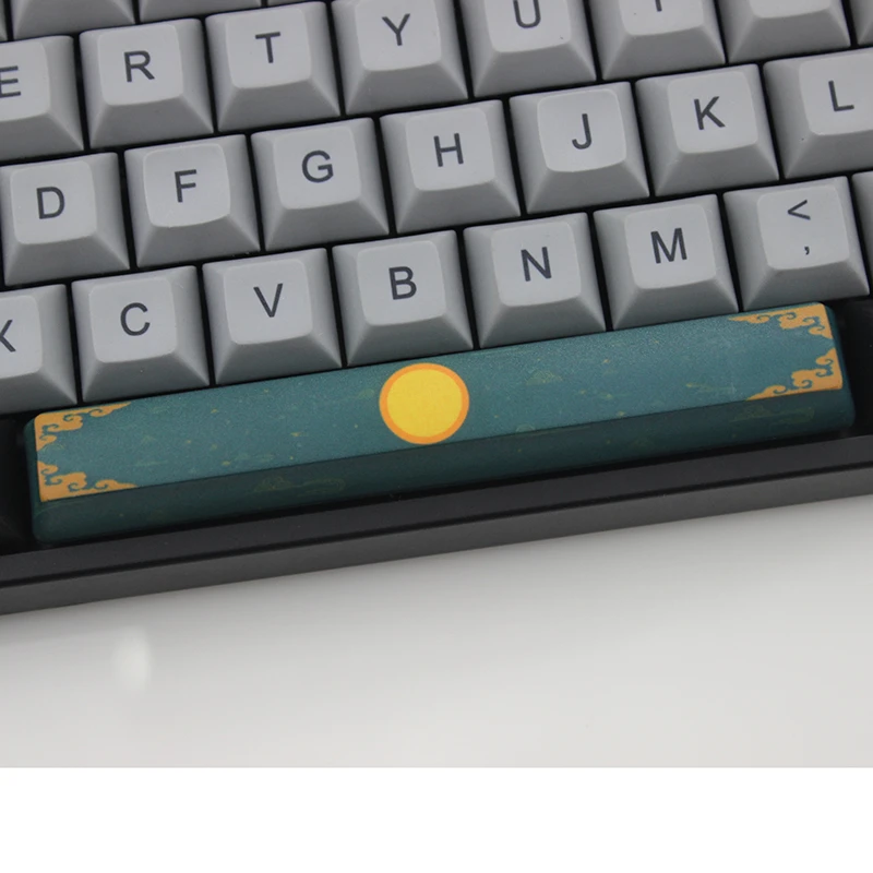 PBT Keycaps Dye Sub Cherry And Oem Profile Spacebar 6 25U For Mechanical Keyboard 104 87 5