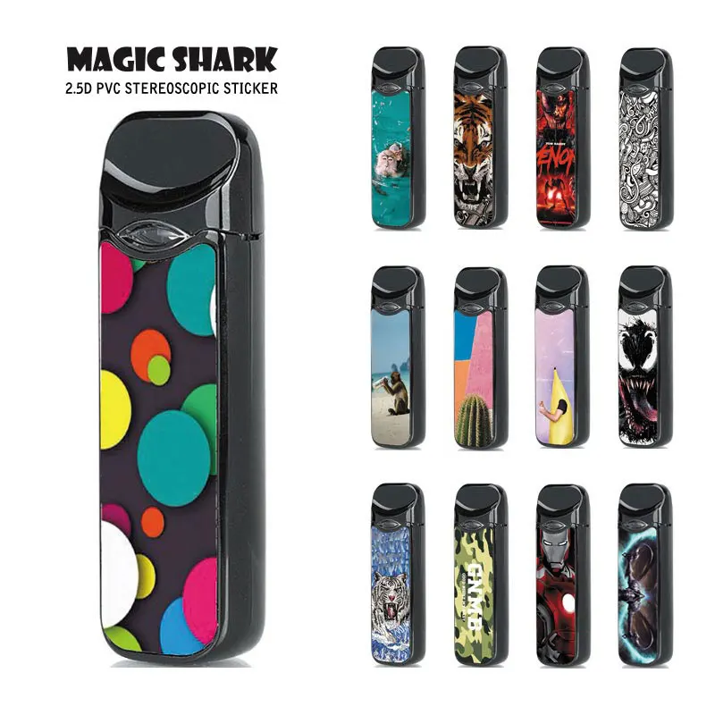 Защитный чехол наклейка для Smok Nord из ПВХ 2.5D без выцветания Статуя обезьяны Будды