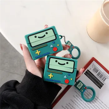 

Cute Cartoon Adventure Time BMO Game Console Headphone Cases For Apple Airpods 1/2 Pro Soft Silicone Earphone Protection Cover