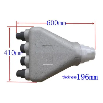 

1 pc duct branch for Duct silencer branch air supply plenum box return air plenum filter box