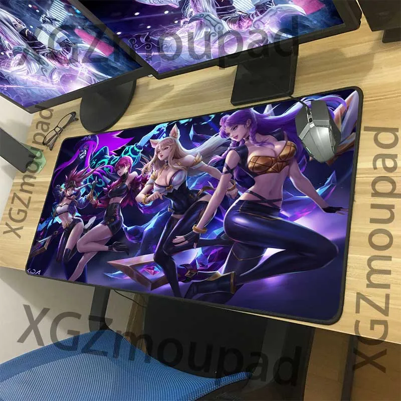 XGZ Лига Легенд аниме сексуальный идол KDA милая девушка индивидуальный большой