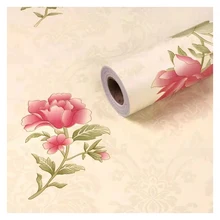 

Flower Waterproof Self-adhesive Wallpaper Living Room Bedroom Shop Bar PVC Furniture Decoration Sticker