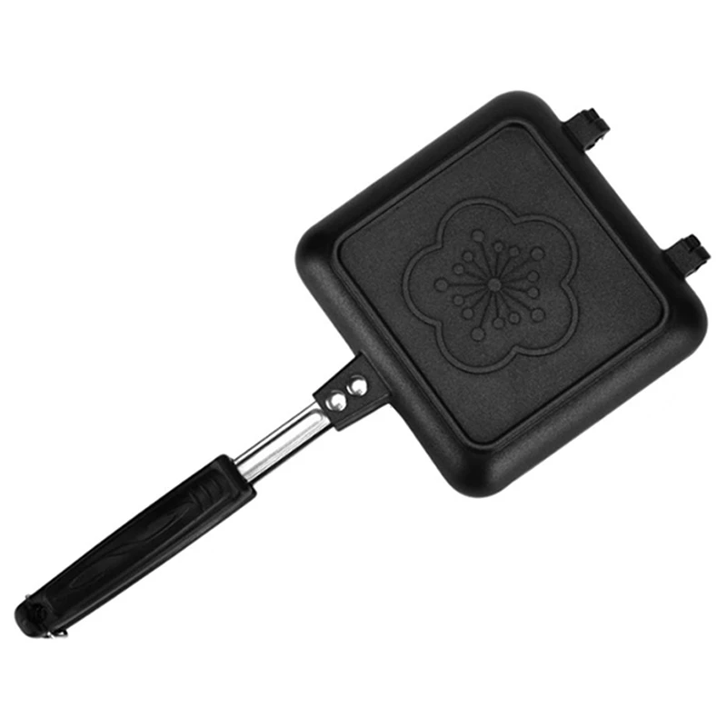 

Double-Side Non-Stick Sandwich Maker Bread Toast Breakfast Machine Pancake Baking Barbecue Oven Mold Grill Frying Pan