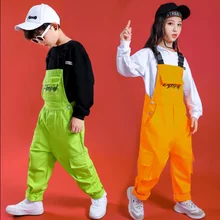 Cheap Kid Hip Hop Clothing Black Sweatshirt Tops Loose Bib Pants for Girls Boys Jazz Dance Costumes Ballroom Dancing Clothes Wear Cheap Kid Hip Hop Clothing Black Sweatshirt Tops Loose Bib Pants for Girls Boys Jazz Dance Costumes Ballroom Dancing Clothes Wear