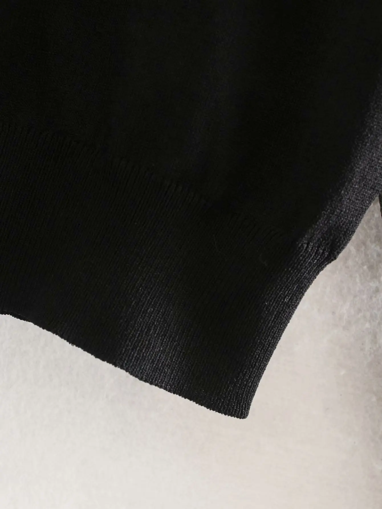 Neploe Pull Femme женский корейский Повседневный свитер перспективный марлевый плиссированный лоскутный вязаный осенний черный вязаный джемпер с круглым вырезом 56340