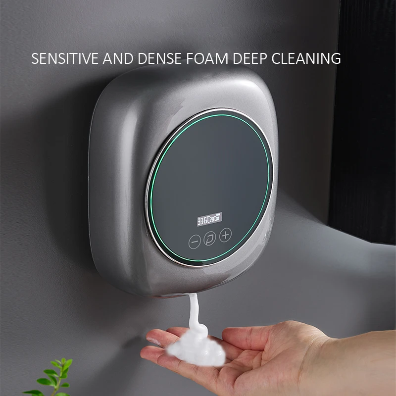 Soap Dispenser Wall Liquid Soap Dispenser USB Charging Infrared Induction Smart Kitchen Sensor Hand Washer Hand Sanitizer