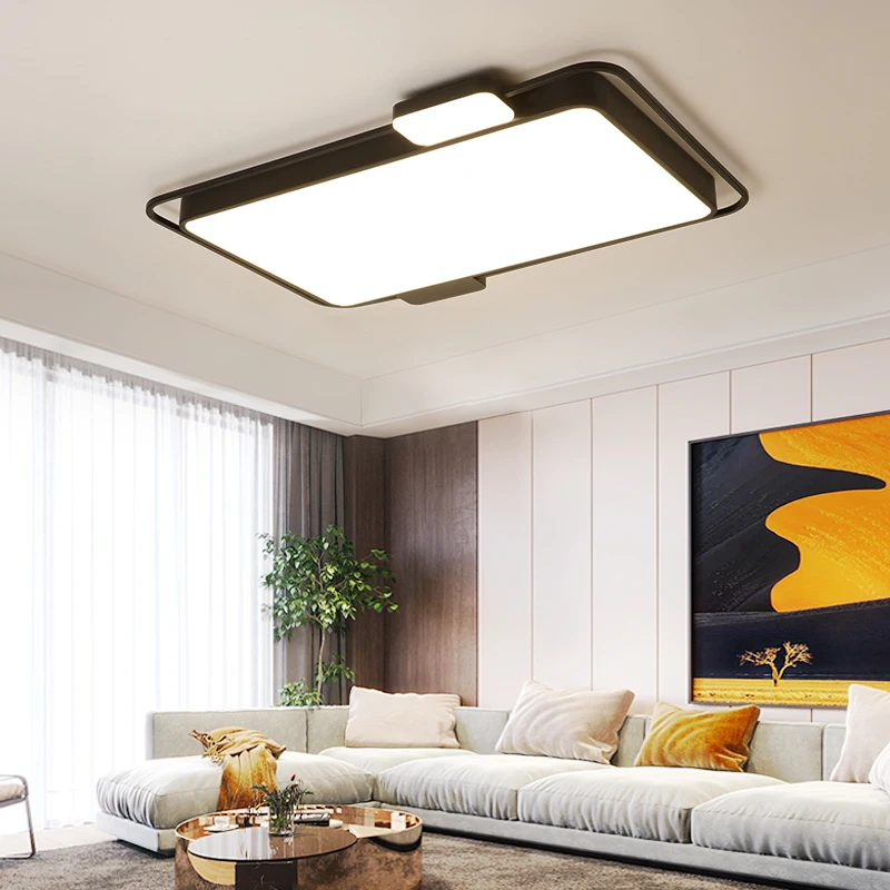 

Modern led ceiling lights for living room Bedroom Study room AC90-265V Home LED Ceiling lamp Square home lamp