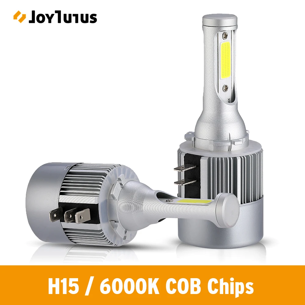 

Car H15 LED Bulb Headligh Wireless Car Headlight Lamp 12V 72W 10000LM Conversion Driving Light 6500K White For Audi BMW