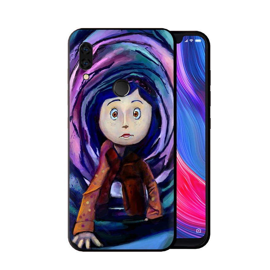 EWAU Coraline фильм ультра тонкий силиконовый чехол для телефона для Xiaomi Redmi Note 4 4X5 6 7 8 Pro 5A Prime 8t - Цвет: B6