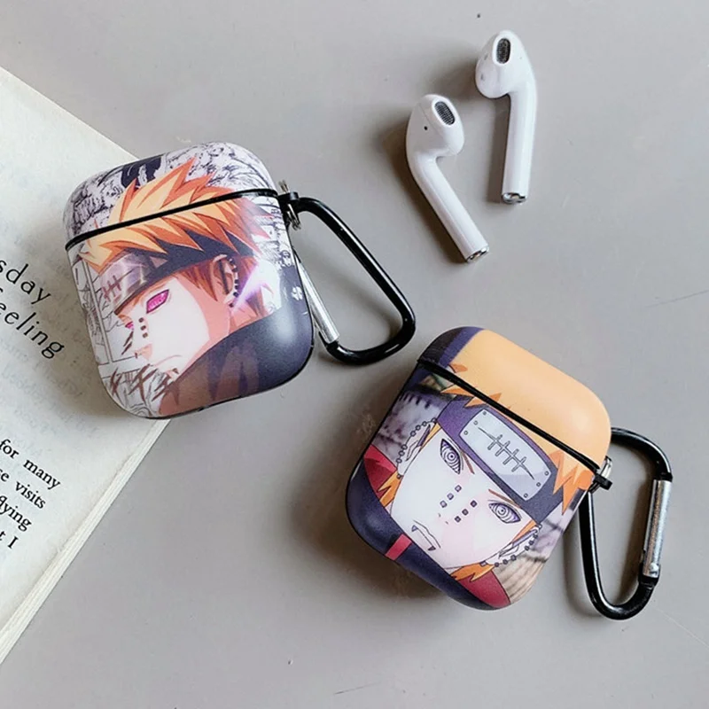 Силиконовый чехол для наушников Airpods 1/2/3 с объемным мультяшным рисунком Наруто
