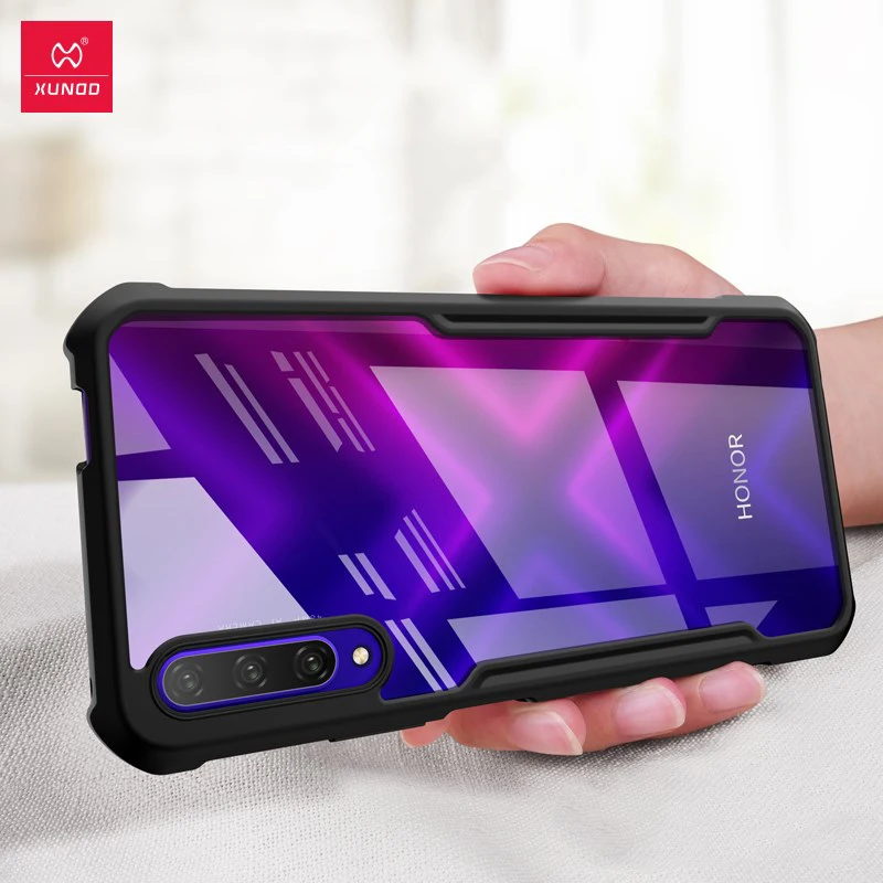 

XUNDD Shockproof Case For Huawei Honor 9X Pro Case Transparent Airbag Bumper Protective Cover Soft Back Fitted Shell Phone Case