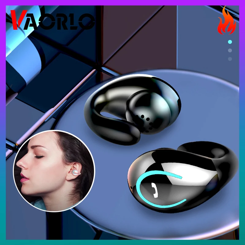 Беспроводные наушники VAORLO с костной проводимостью миниатюрные невидимые TWS Bluetooth