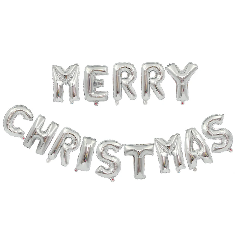 Merry Christmas воздушный шар с буквами Alphabe розовое золото фольга воздущные шары Детские игрушки свадьба Вечеринка счастливый год гелиевые вечерние шары ba