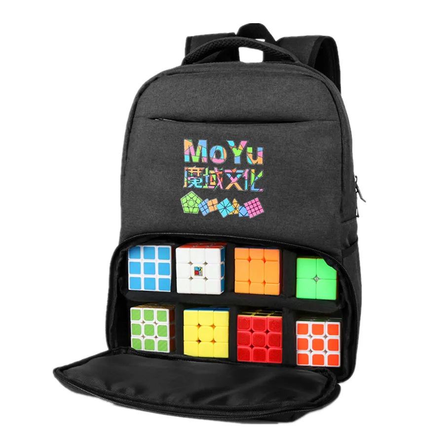 MOYU 42x16x32 см кубик рубика набор черный куб рюкзак головоломка Cubo Magico