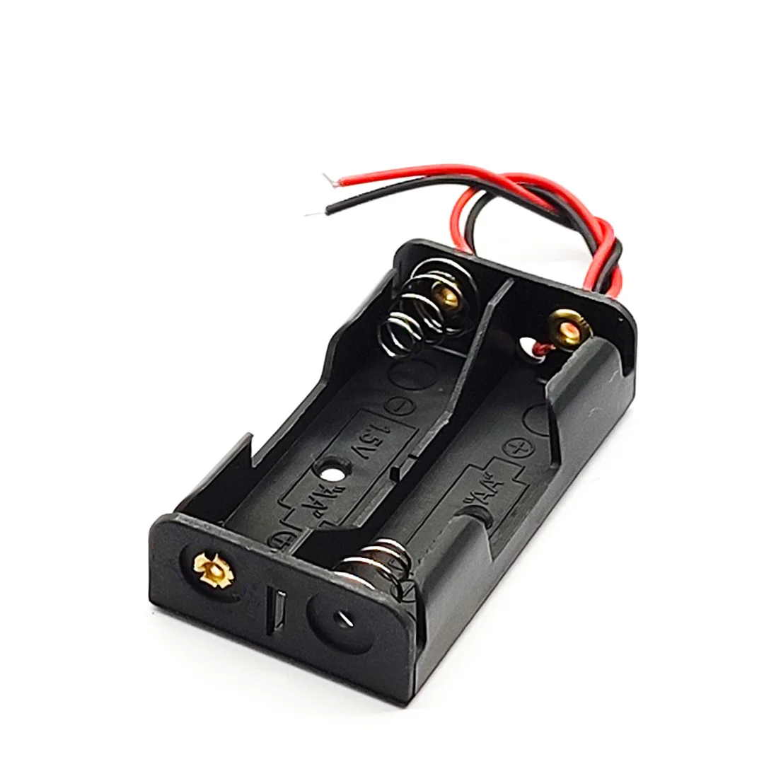 Battery Holder AA 14500 Size Power Storage Case Box 1 2 3 4 Slots