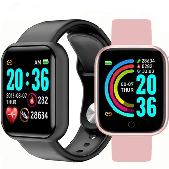 

Y68 Smart Watch Waterproof Bluetooth Blood Pressure Fitness Tracker Heart Rate Monitor Smartwatch For IOS Android