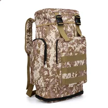Камуфляжный уличный рюкзак, альпинистская сумка, рюкзак для мужчин и женщин, большой объем, Повседневная дорожная сумка, Спортивная дорожная сумка 50л
