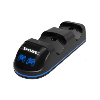 

Blue LED Indicator Dual Charge Base Wireless Handle Charger FOR PS4 PS4/SLIM/PRO Gamepads