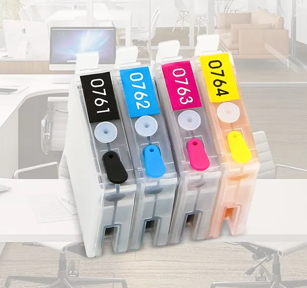 Картридж T0761 T0764 перезаправляемый для струйного принтера EPSON ME 2 20 200 ME2 ME20 ME200 C 58 CX
