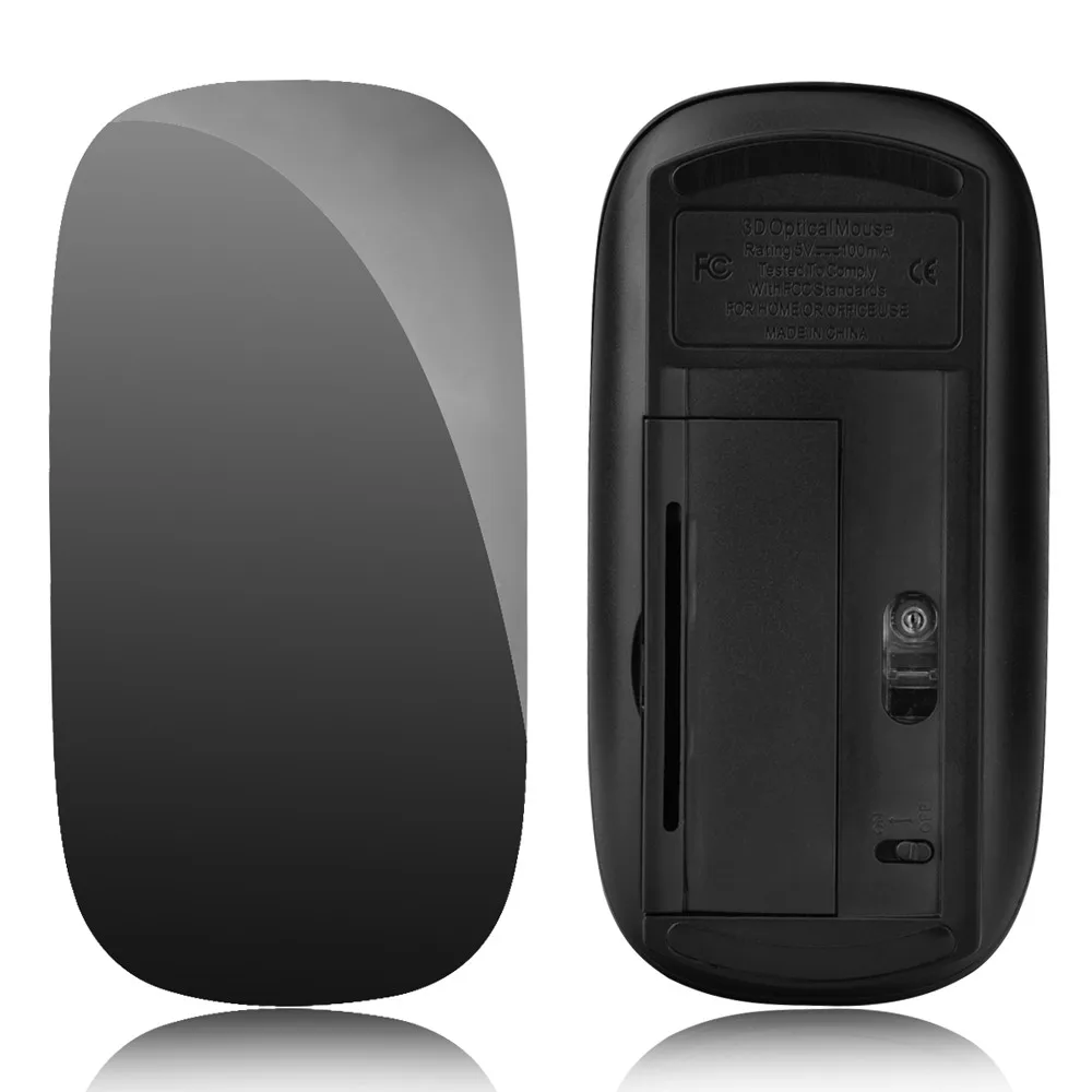 Модная Беспроводная оптическая USB мульти+ сенсорная мышь с прокруткой для ноутбука Apple raton inalambrico ordenador# guahao