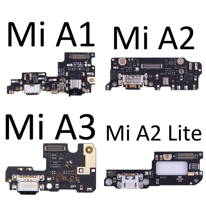 

Power Charger Dock USB Charging Port Plug Board Flex Cable for Mi A2 Lite A1 A3 Q39D