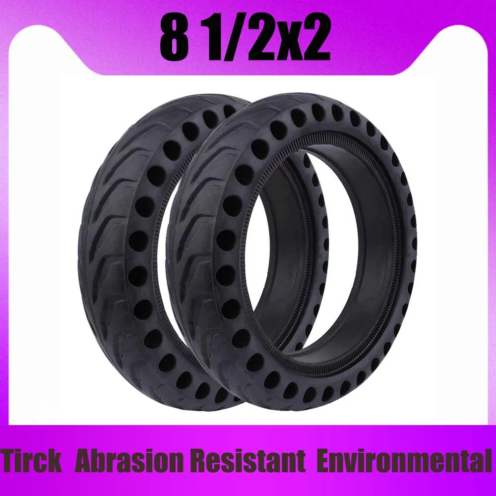 8.5 Inch Solid Tire for Xiaomi M365 Scooter 8 1/2x2 Non-Pneumatic Tyre fits Mijia Wheel | Автомобили и мотоциклы