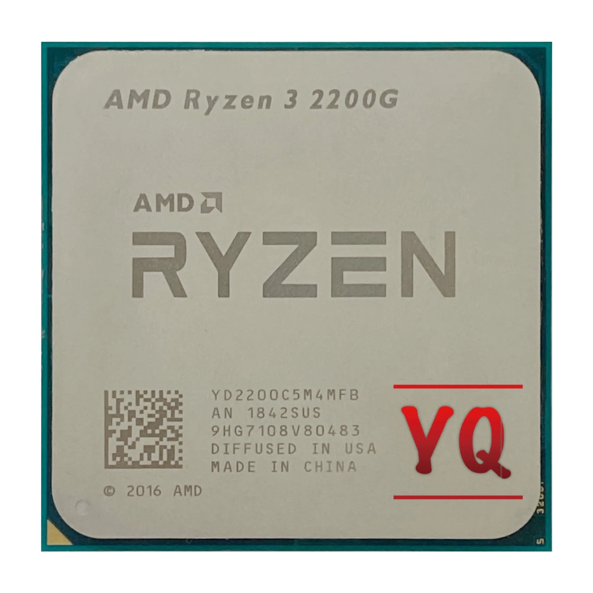 Процессор AMD Ryzen 3 2200G YD2200C5M4MFB 4-ядерный 4-поточный процессор R3 5 ГГц разъем AM4 |