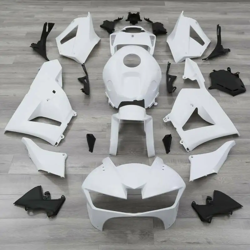 Мотоцикл Неокрашенный Белый обтекатель кузова комплект для Honda CBR600RR F5 2013 2019