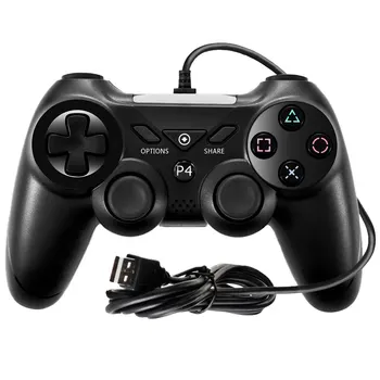 

For Sony PS4 PlayStation 4 Wired USB Game Controller Vibration Gamepad Compatible For PC Joysticks Hot Game Accessories