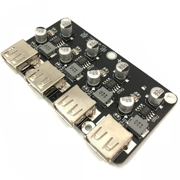 

4-Channel USB 12V24V Fast Charging Output Module For QC3.0 Step-Down Power Module Converter Telephone Module Board