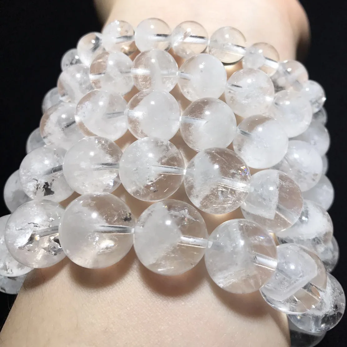 

Chun Yuan Natural White Ghost Cornucopia Pyramid Bracelets Collection Class through Yamagata Ghost Men And Women-Lucky Crystal
