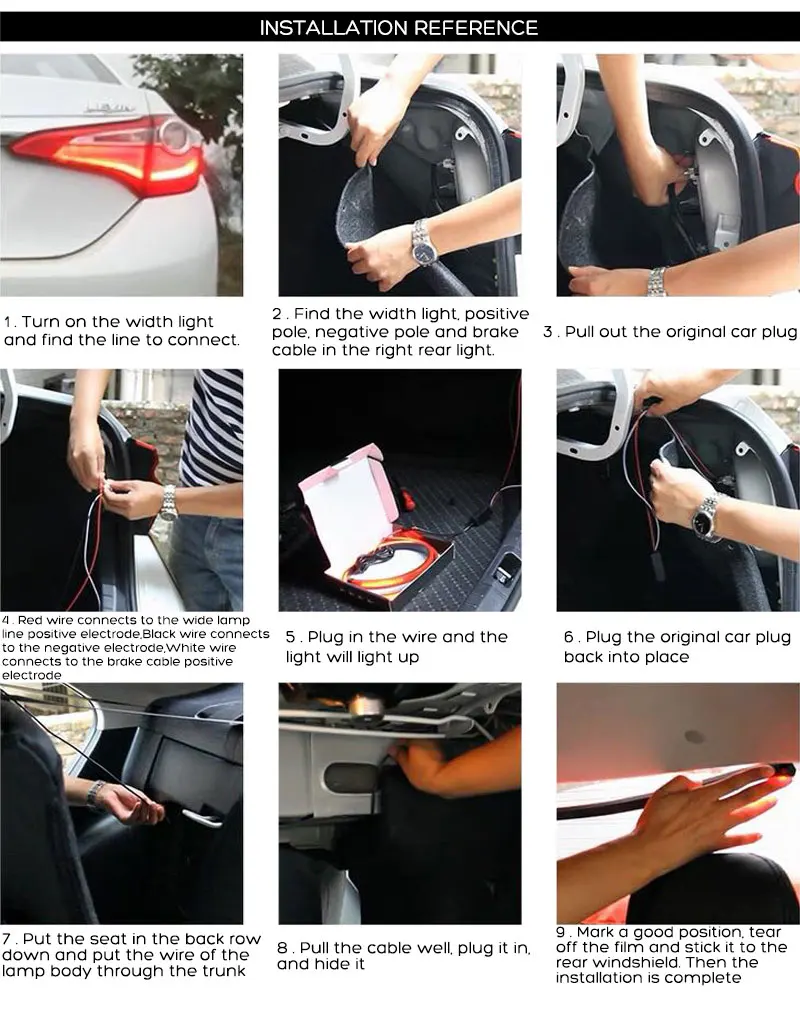 car high mount stop lamp high brake light (16)